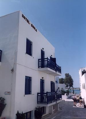 Soula Hotel in Naxos Island