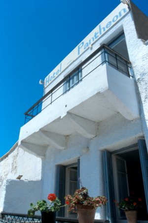 Pantheon Hotel in Naxos Island