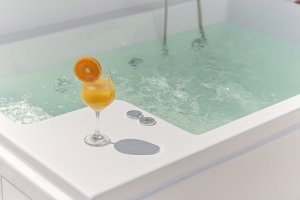 Suite top floor with sea view and outdoor  hydromassage tub