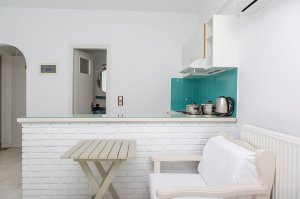 Double Studio with 2 single beds