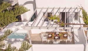 Grand Suite, 2-Roomed with Partial Sea View, Outdoor Hot Tub