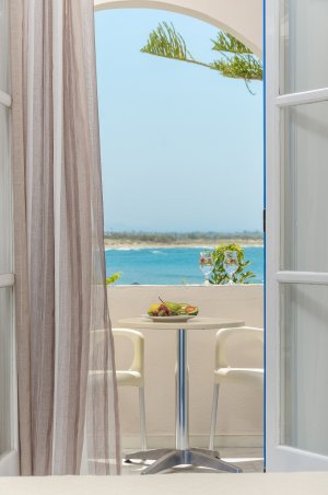 Twin Bed Room with sea view