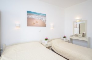 Twin Bed Room with sea view