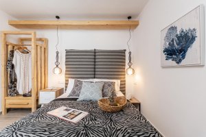 Double Bed, In front of the pool