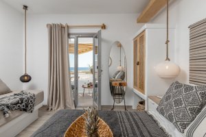 Triple Bed, In front of the pool