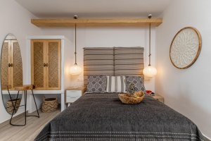 Triple Bed, In front of the pool