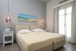 Double bed or twin beds with Sea View