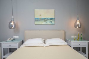 Double bed or twin beds with Sea View