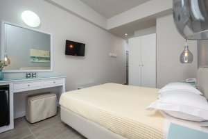 Double bed or twin beds with Garden View