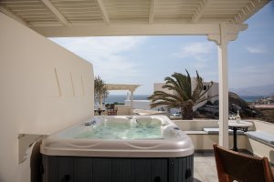 Double Junior Suite with Sea View & outdoor hot tub